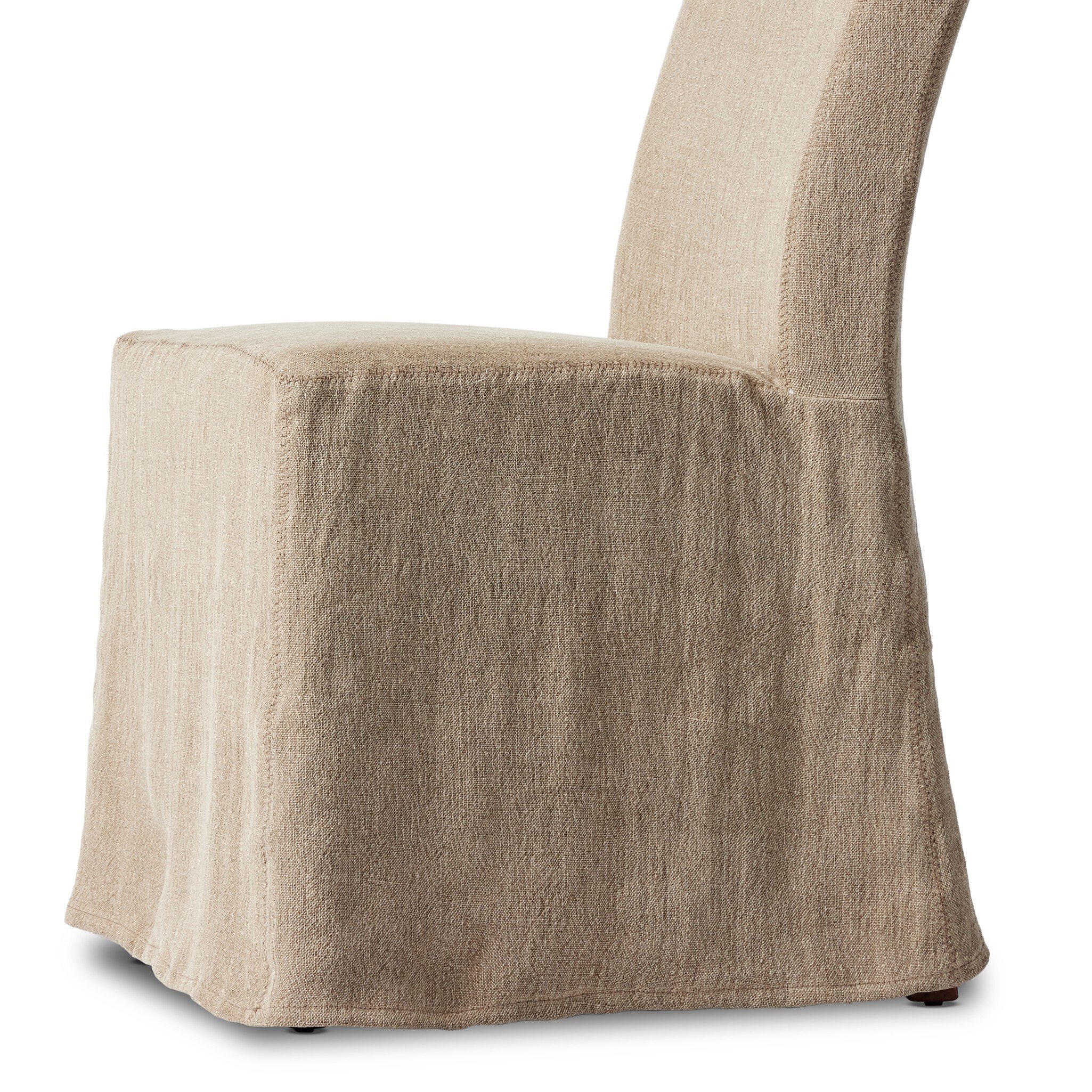 Vista Slipcovered Dining Chair - Broadway Canvas - Image 2