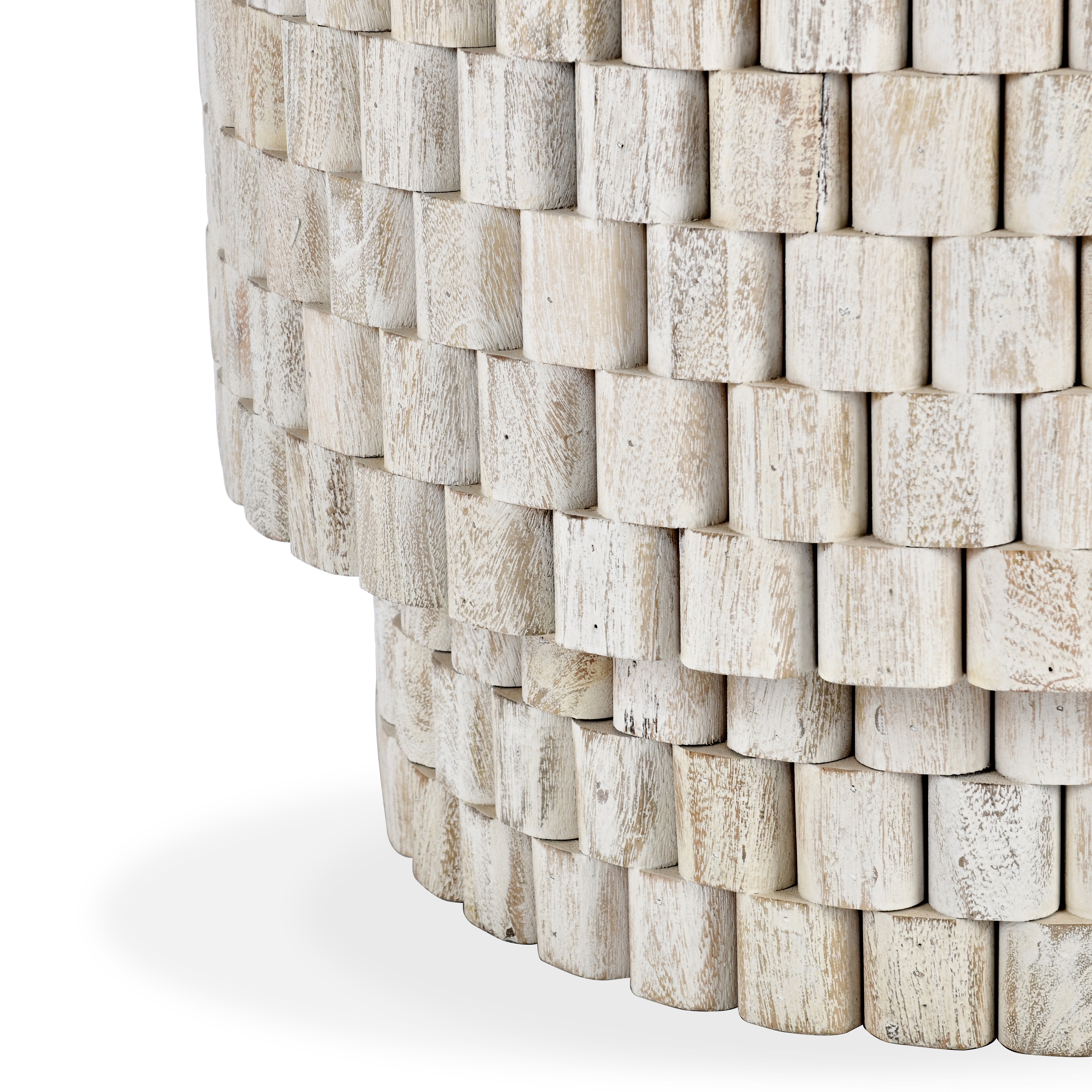 Norwood 25" Round End Table Cream - Image 2