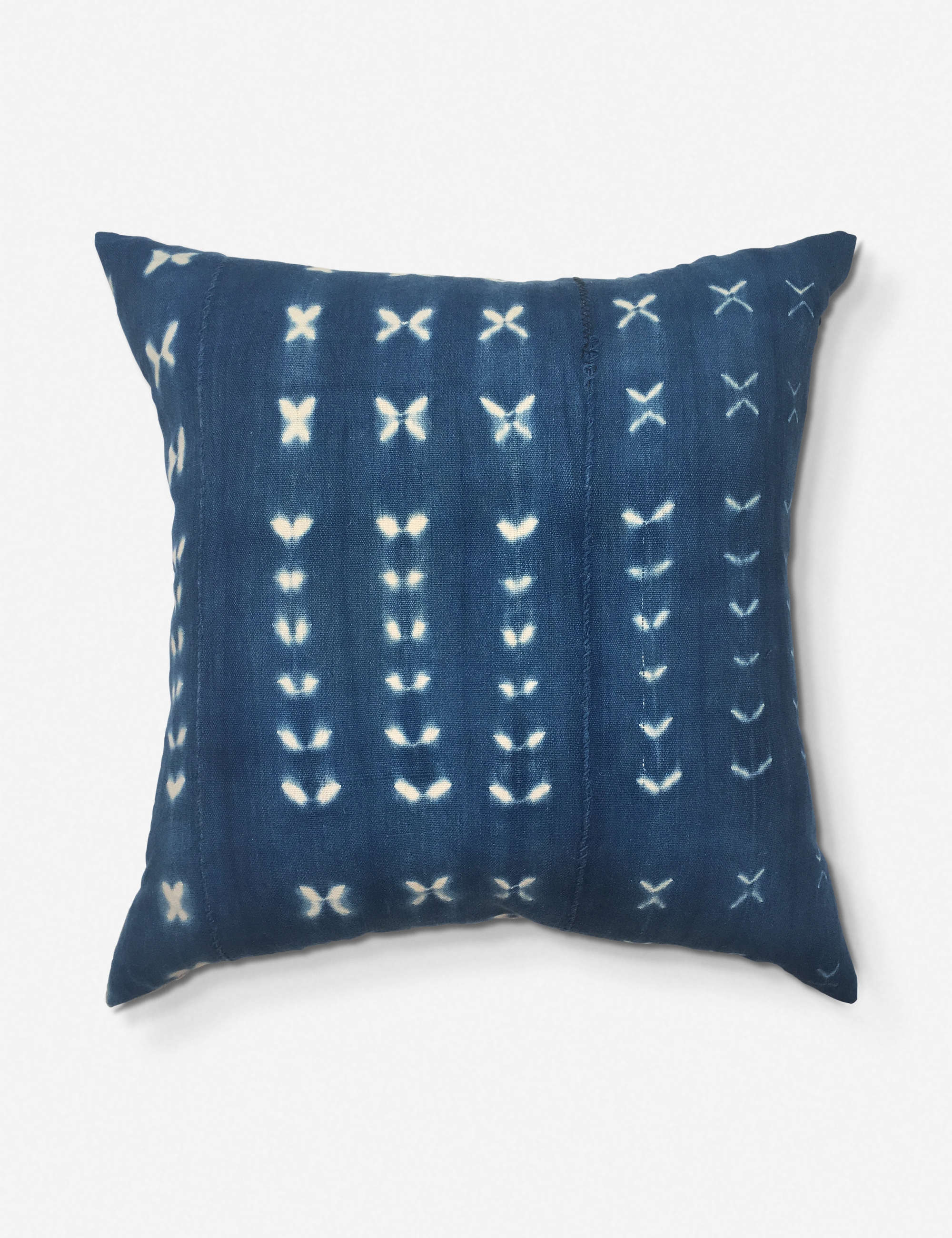 Neha One-of-a-kind Indigo Mudcloth Pillow - Image 0