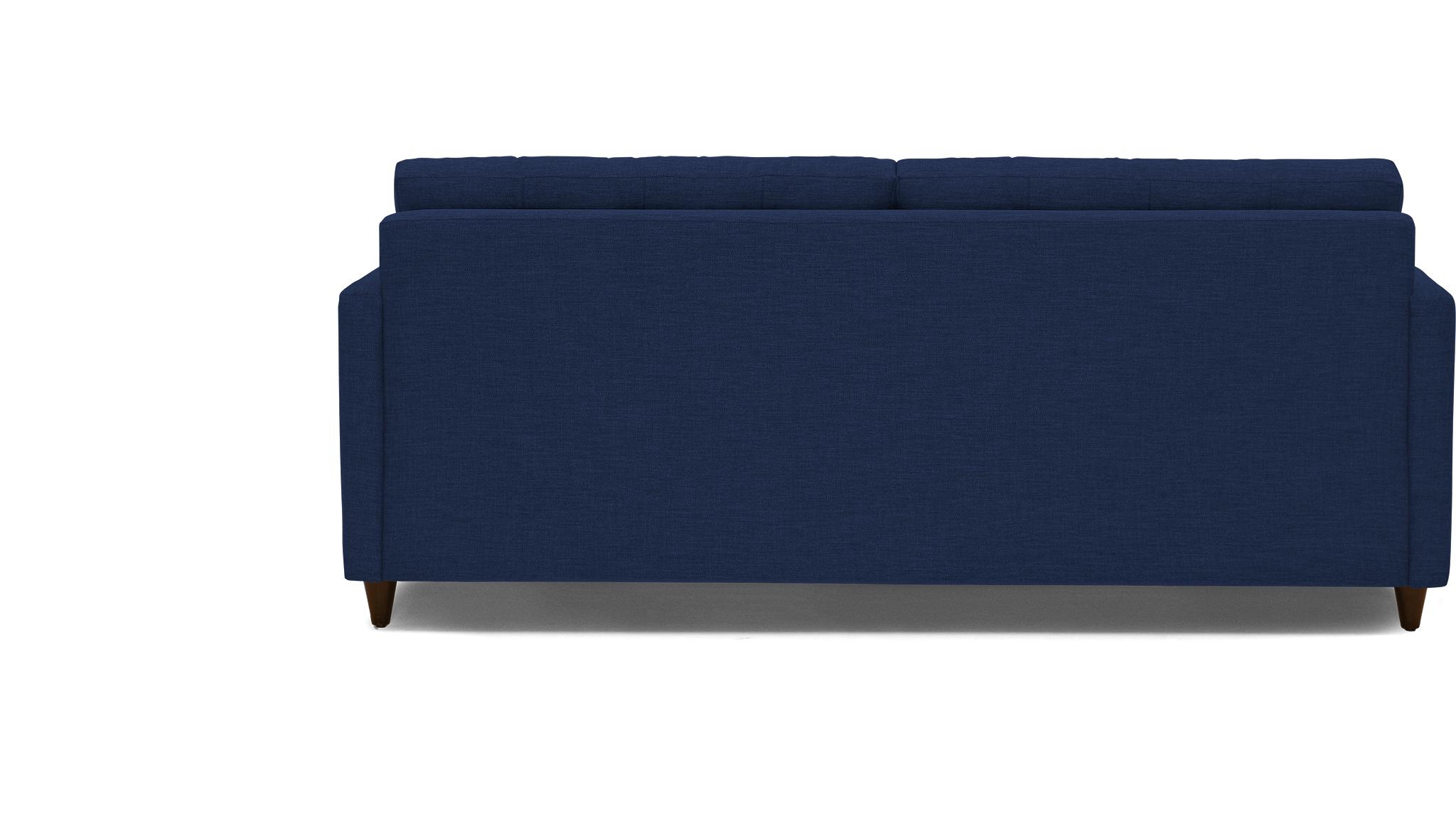 Blue Eliot Mid Century Modern Sleeper Sofa - Royale Cobalt - Mocha - Foam - Image 4