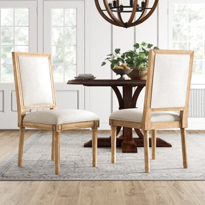 Belleville Rectangular Upholstered Dining Chair - Image 0