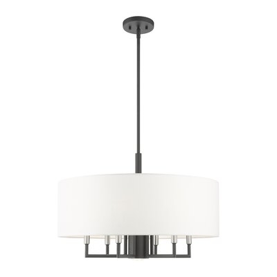 Moonlighter 7 - Light Shaded Drum Chandelier - Image 0