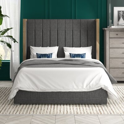 Obrien Upholstered Standard Bed (Cal. King Mid) - Image 0