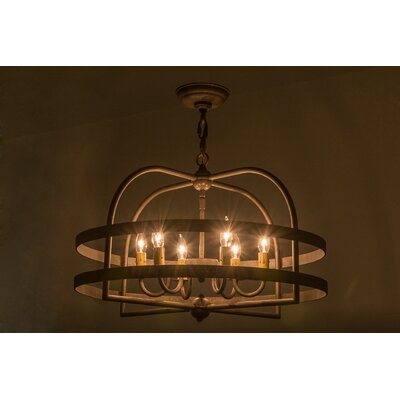 Albertson 6 - Light Unique / Statement Geometric Chandelier - Image 0