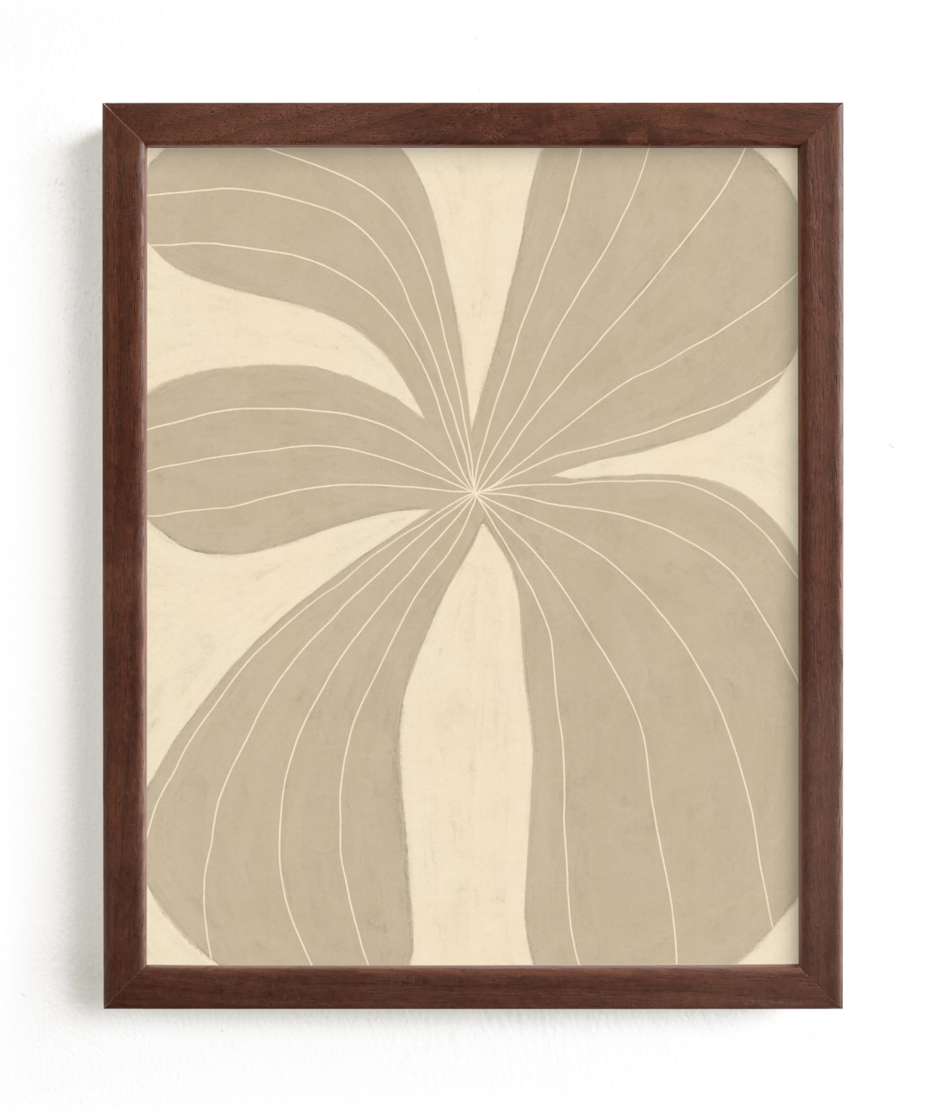 Beige Flower Limited Edition Fine Art Print 2 - Image 0
