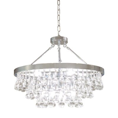 Englehart 9 - Light Unique Tiered Chandelier with Crystal Accents - Image 0