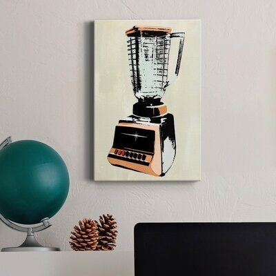 -Retro Kitchen Appliance I Premium Gallery Wrapped Canvas - Ready To Hang - Image 0