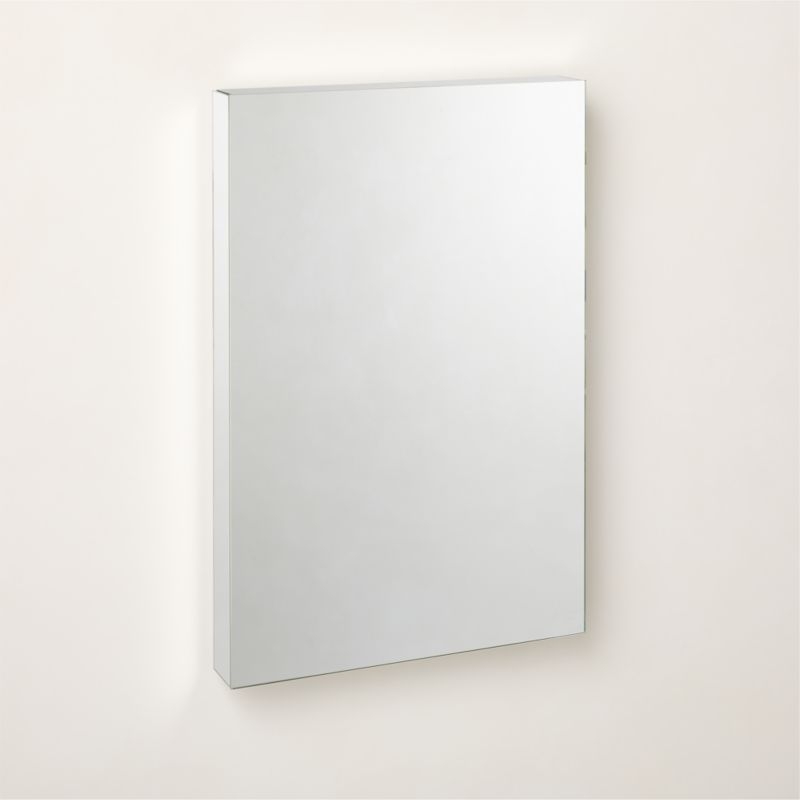 Mie Silver Medicine Cabinet 24"X36" - Image 3