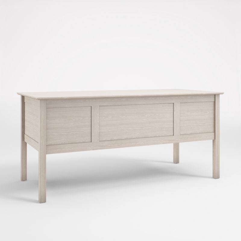 Ainsworth Pickled Oak Executive Desk - Image 5