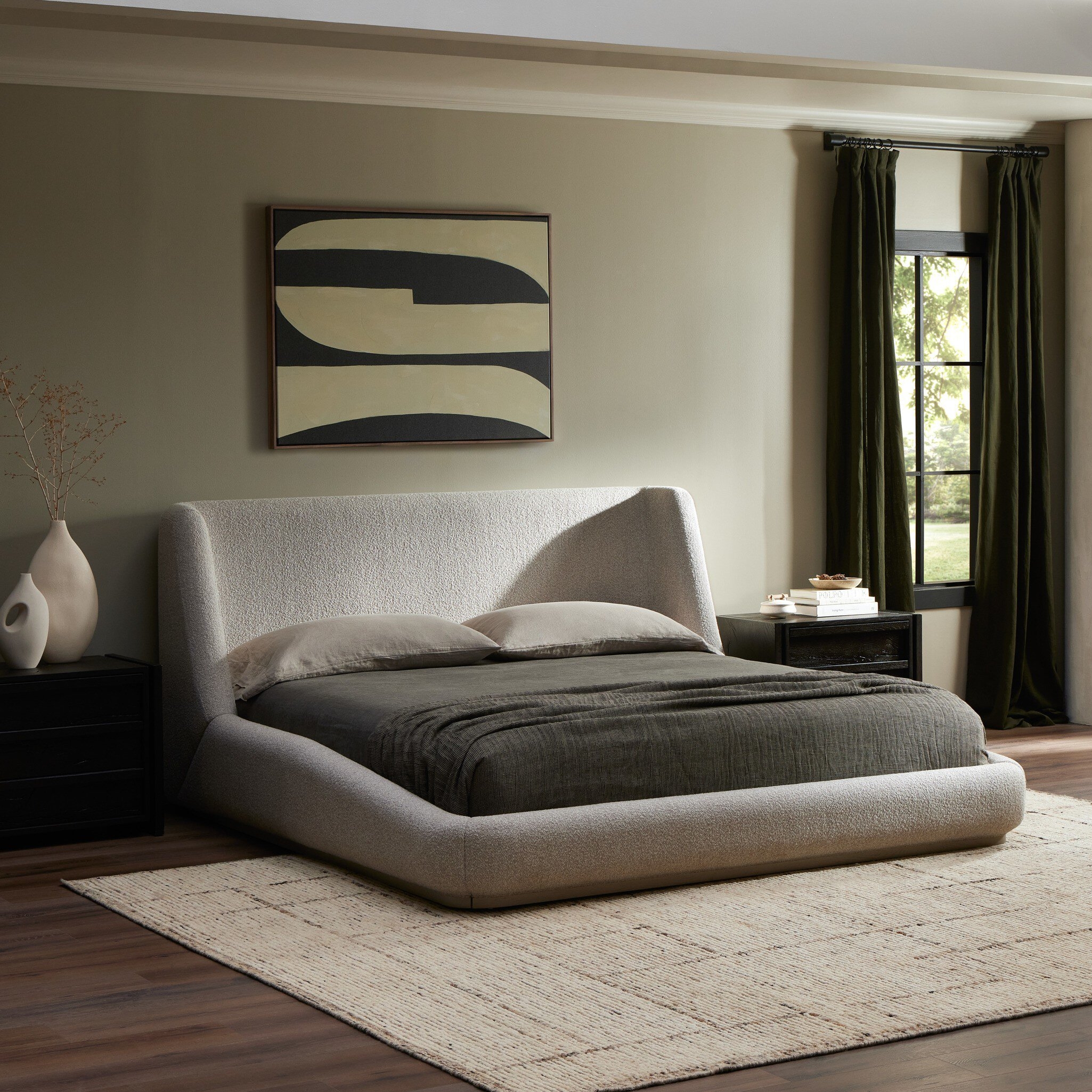 Paloma Bed - Sattley Fog - Image 6