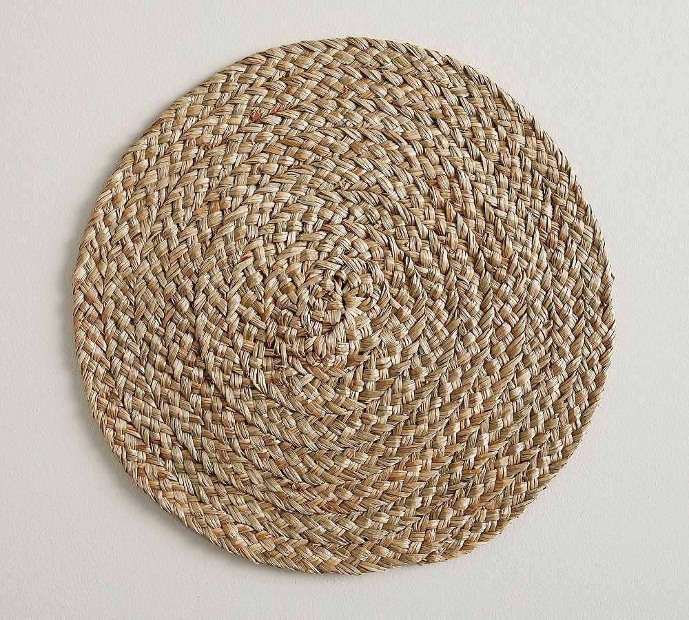 Braided Grass Charger Plate - Light Natural - Image 0