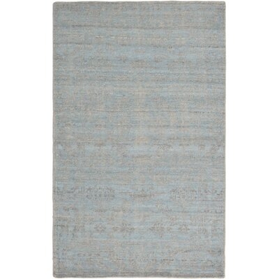 One-of-a-Kind Groh Hand-Knotted 1980s Hamadan Gray 4'11" x 7'9" Wool Area Rug - Image 0
