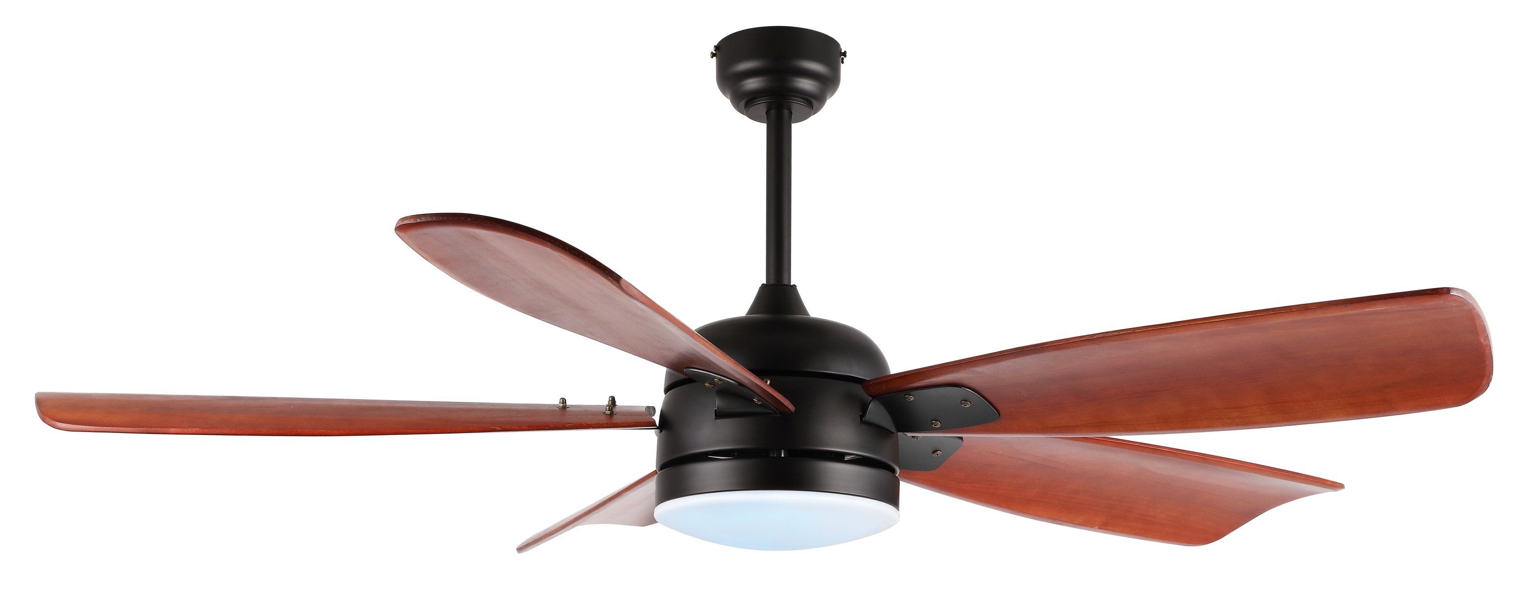Durden Led Lt 57" Ceiling Fan - Black - Safavieh - Image 6