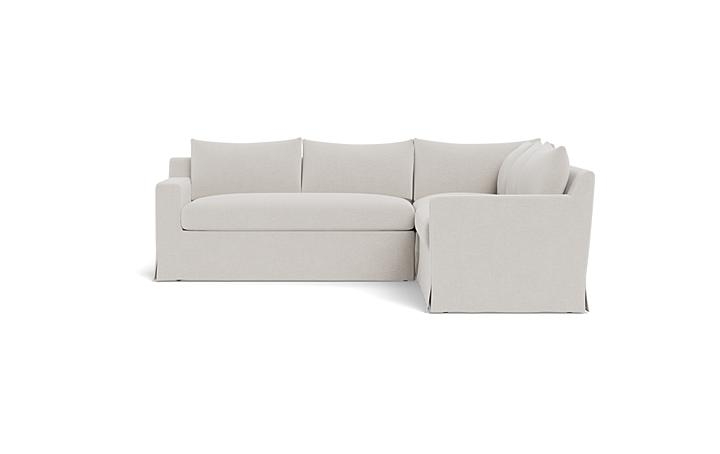 Sloan Slipcovered Corner 4-Seat Sectional Sofa - Image 0