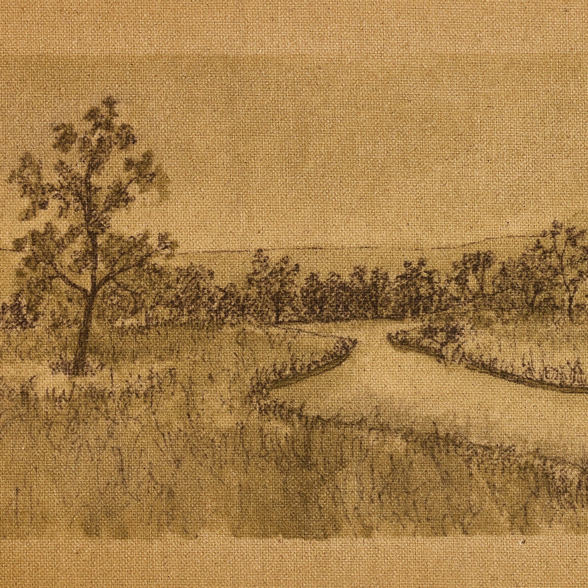 Untitled I by Aileen Fitzgerald - Rustic 1.5 Walnut - Image 3