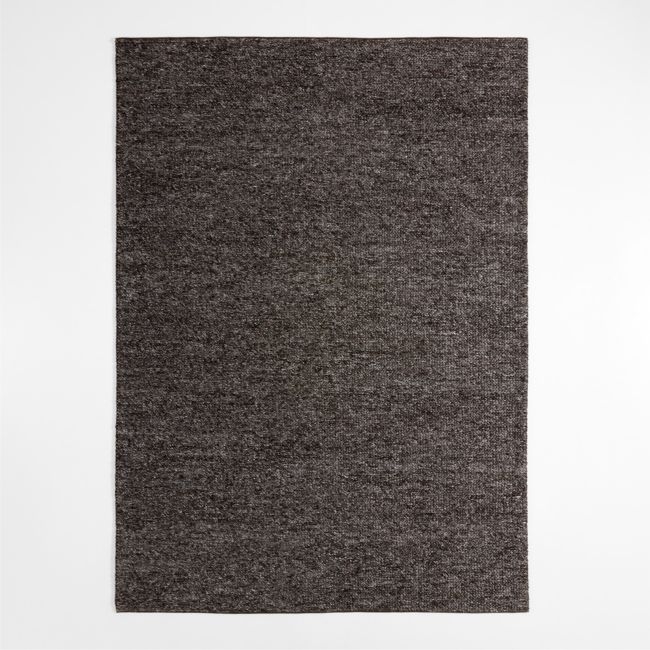 Bruges Performance Handwoven Black Area Rug 8'x10' - Image 0