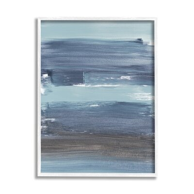 Abstract Dark Blue Ocean Waves Nautical Movements - Image 0