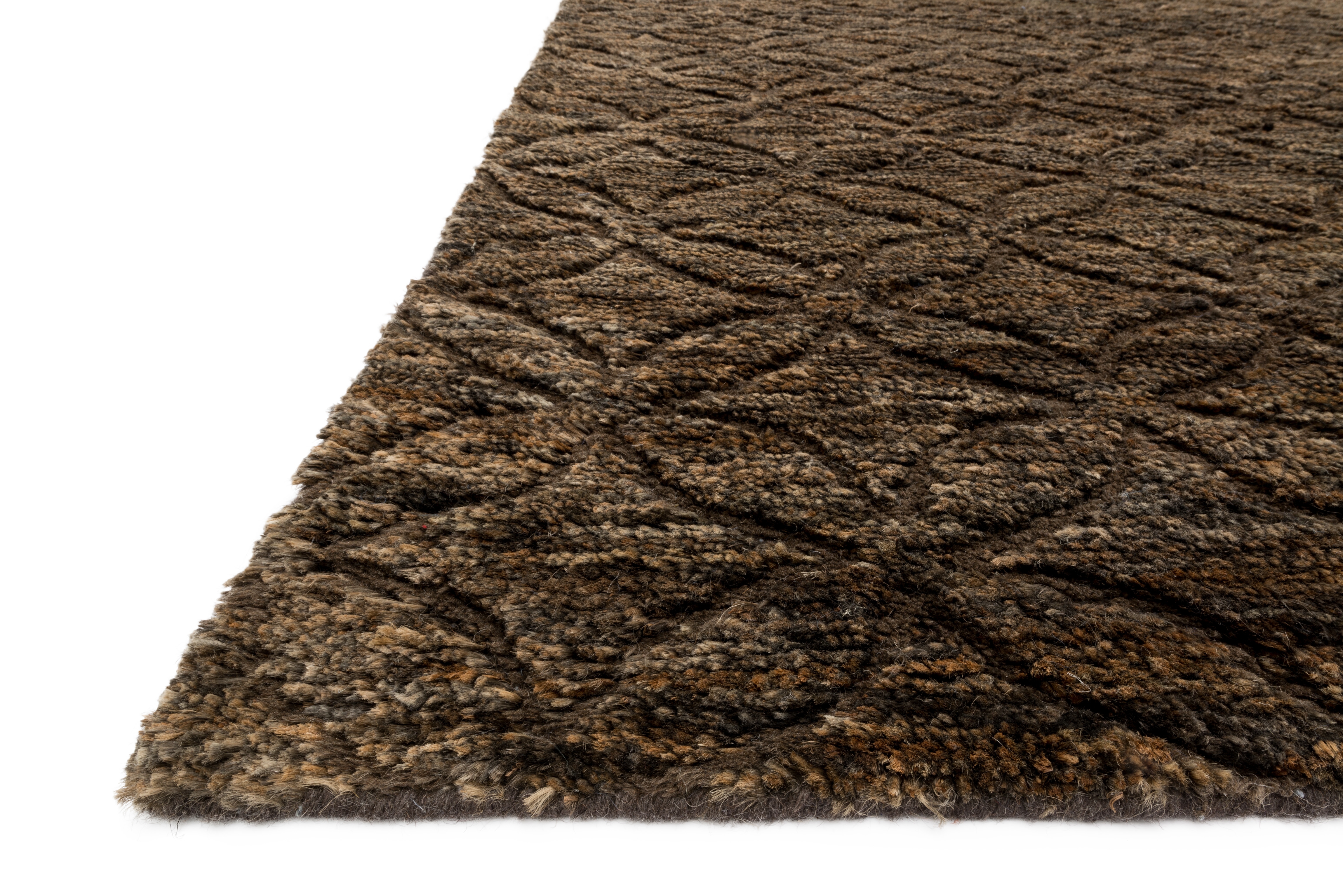 Loloi Sahara SJ-02 Pinebark 4'-0" x 6'-0" - Image 1
