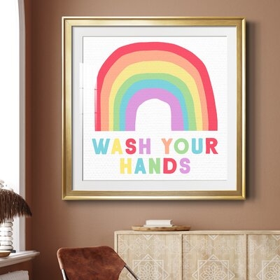 Wash Your Hands-Premium Framed Print  - Ready To Hang - Image 0