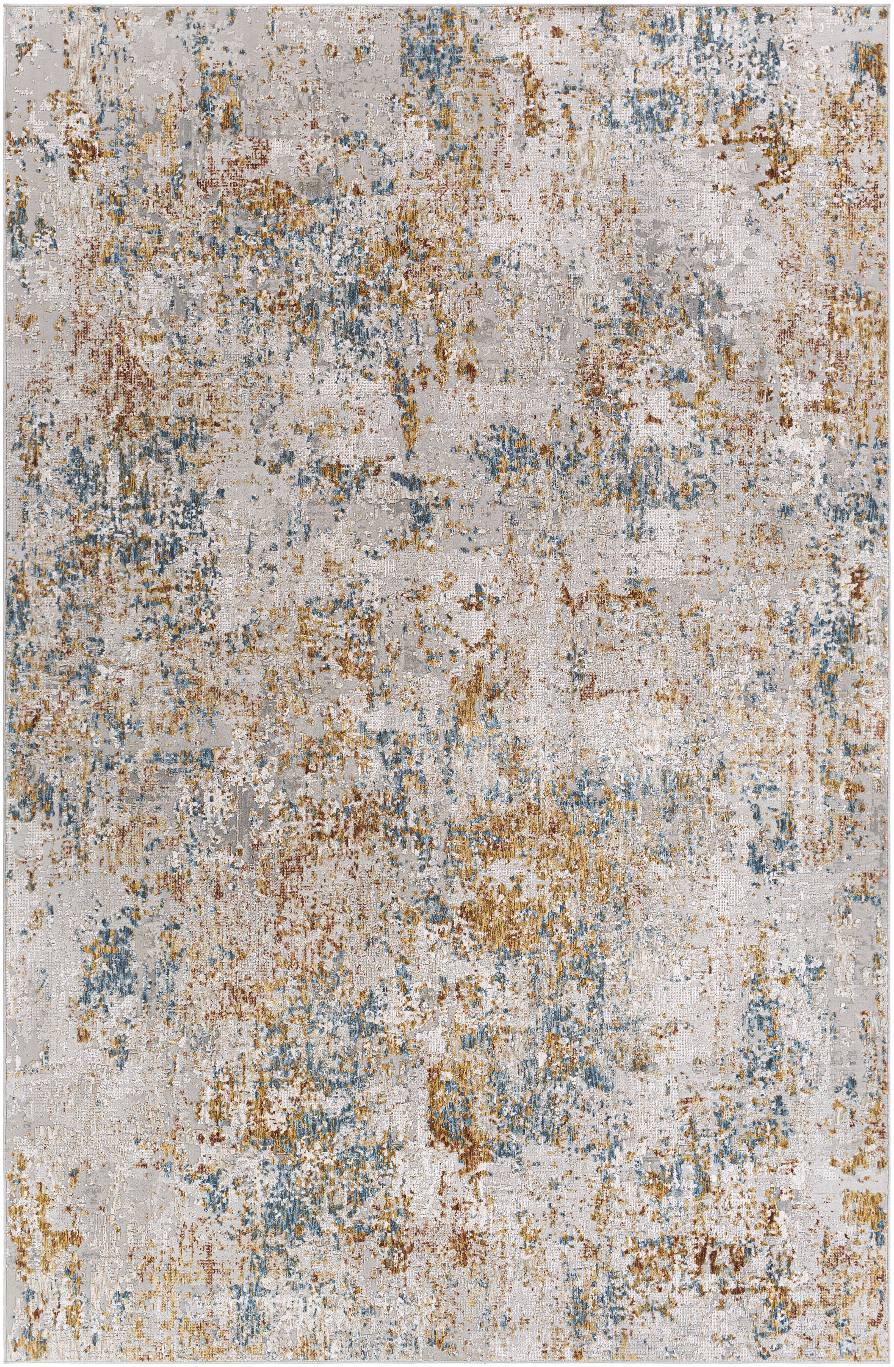 Livabliss Carmel Beige Indoor 3'11" x 2'8" Machine Woven Rug - Image 0
