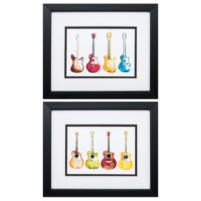STRING BAND S/2 - 2 Piece Picture Frame Print Set - Image 0