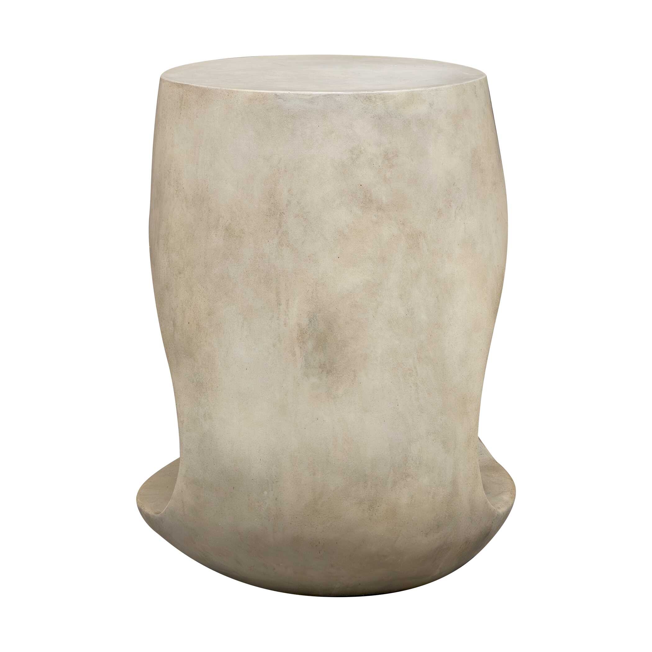 Lithos Gray Outdoor Accent Table - Image 5