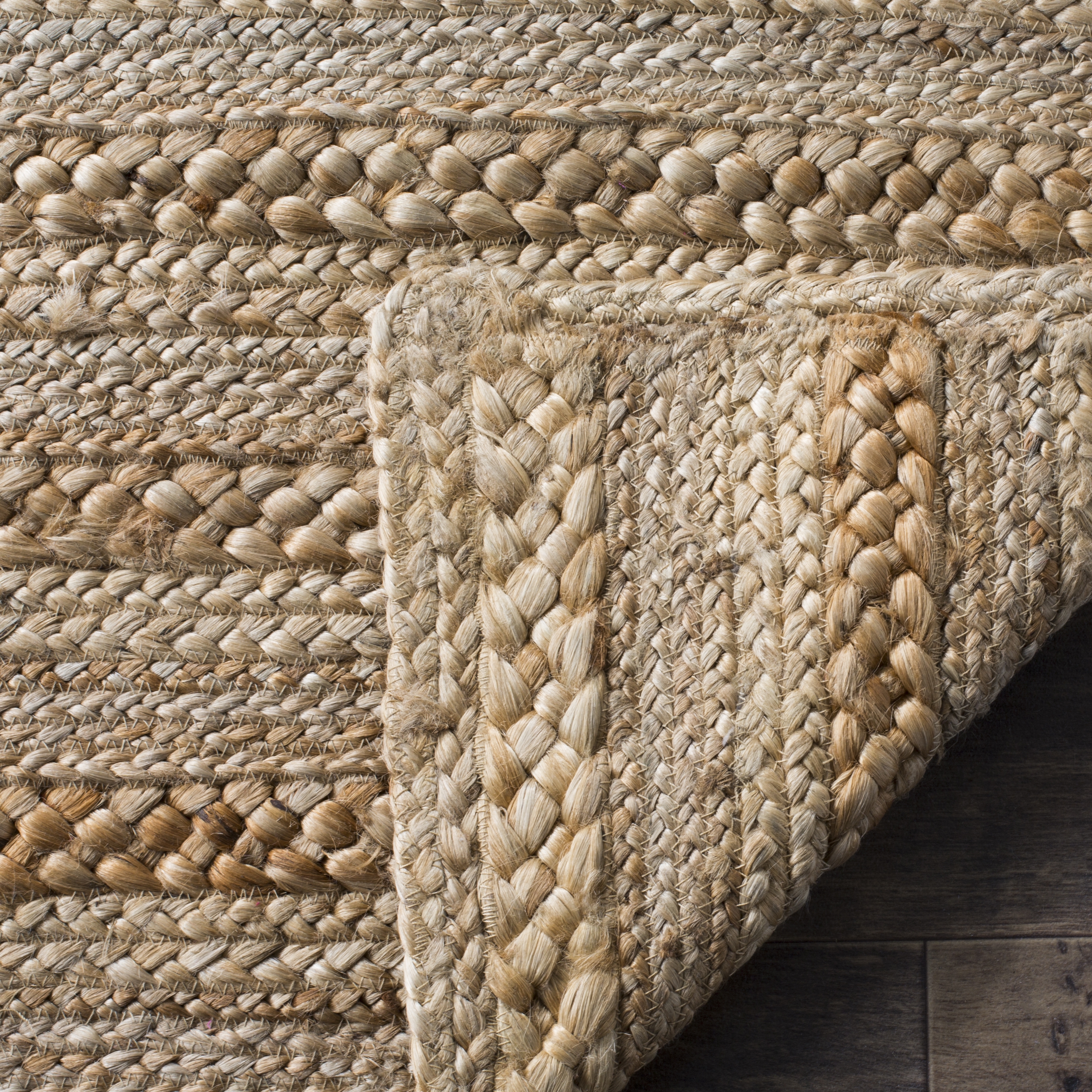 Arlo Home Hand Woven Area Rug, NF871A, Natural,  5' X 8' - Image 3