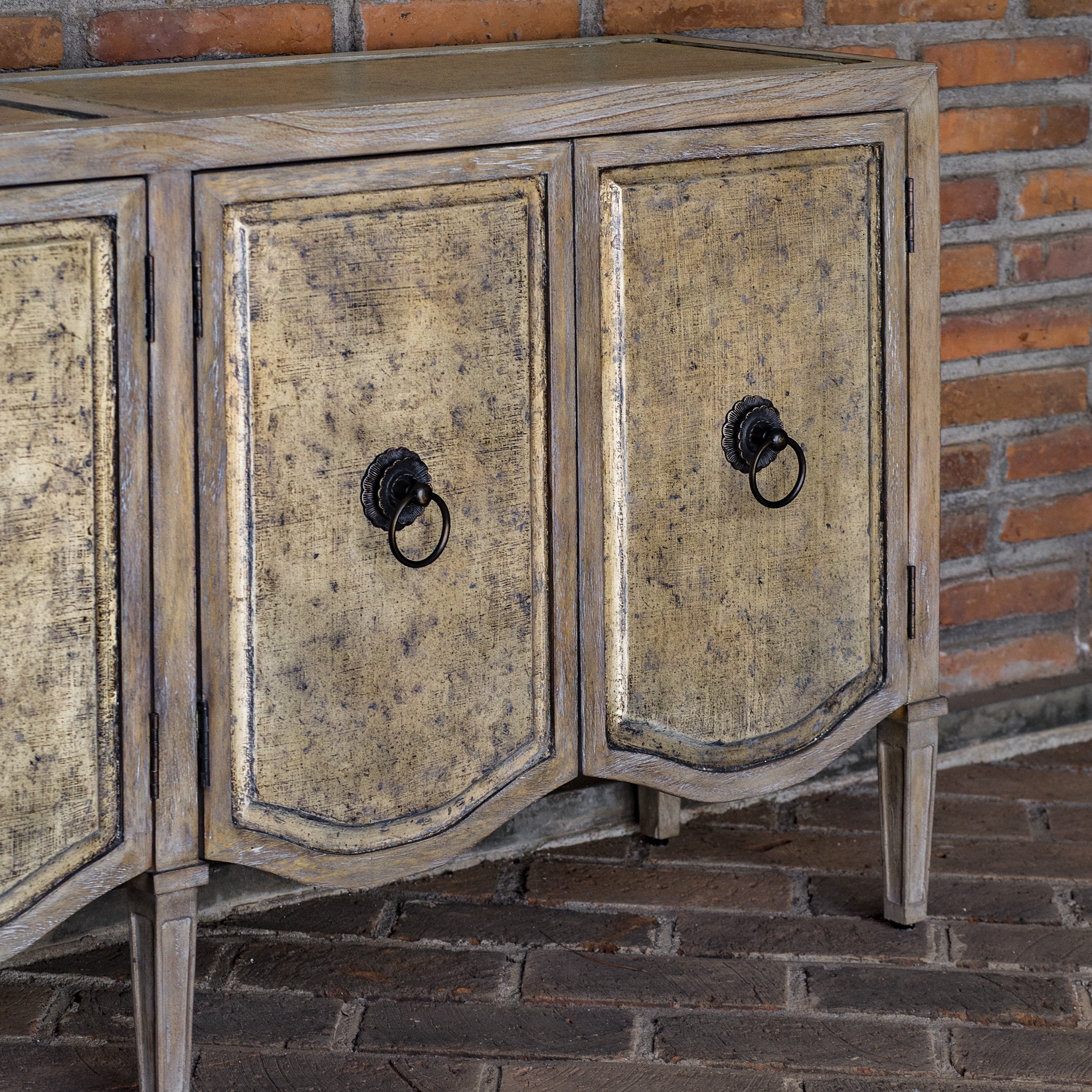 Thina Champagne Console Cabinet - Image 4