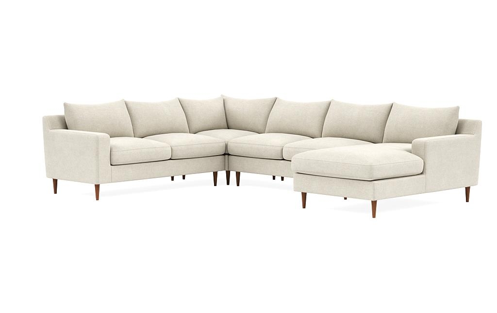 Sloan 4-Piece Corner Sectional Sofa with Right Chaise - Image 2