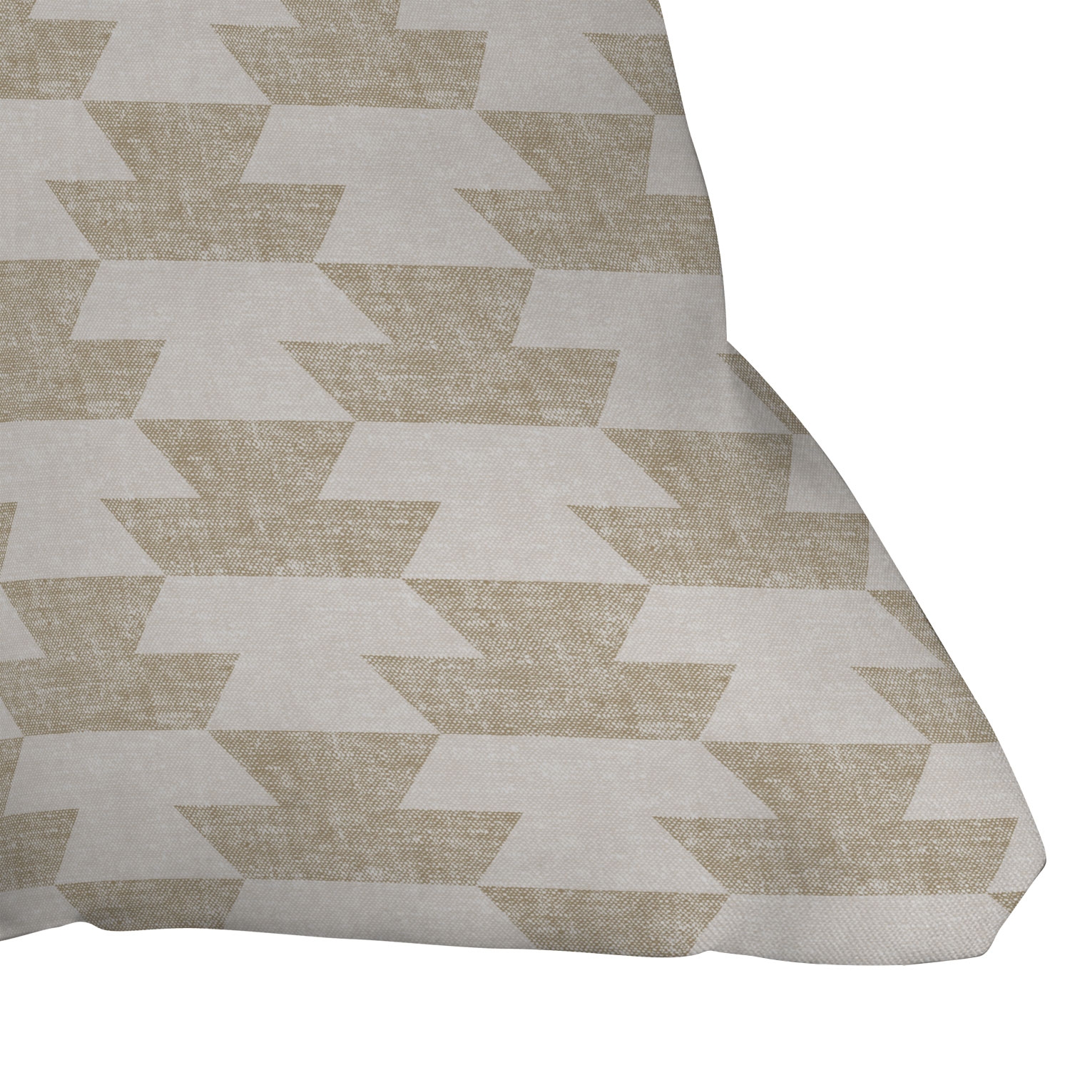 Boho Geometric Aztec by Little Arrow Design Co - Outdoor Throw Pillow 16" x 16" - Image 1