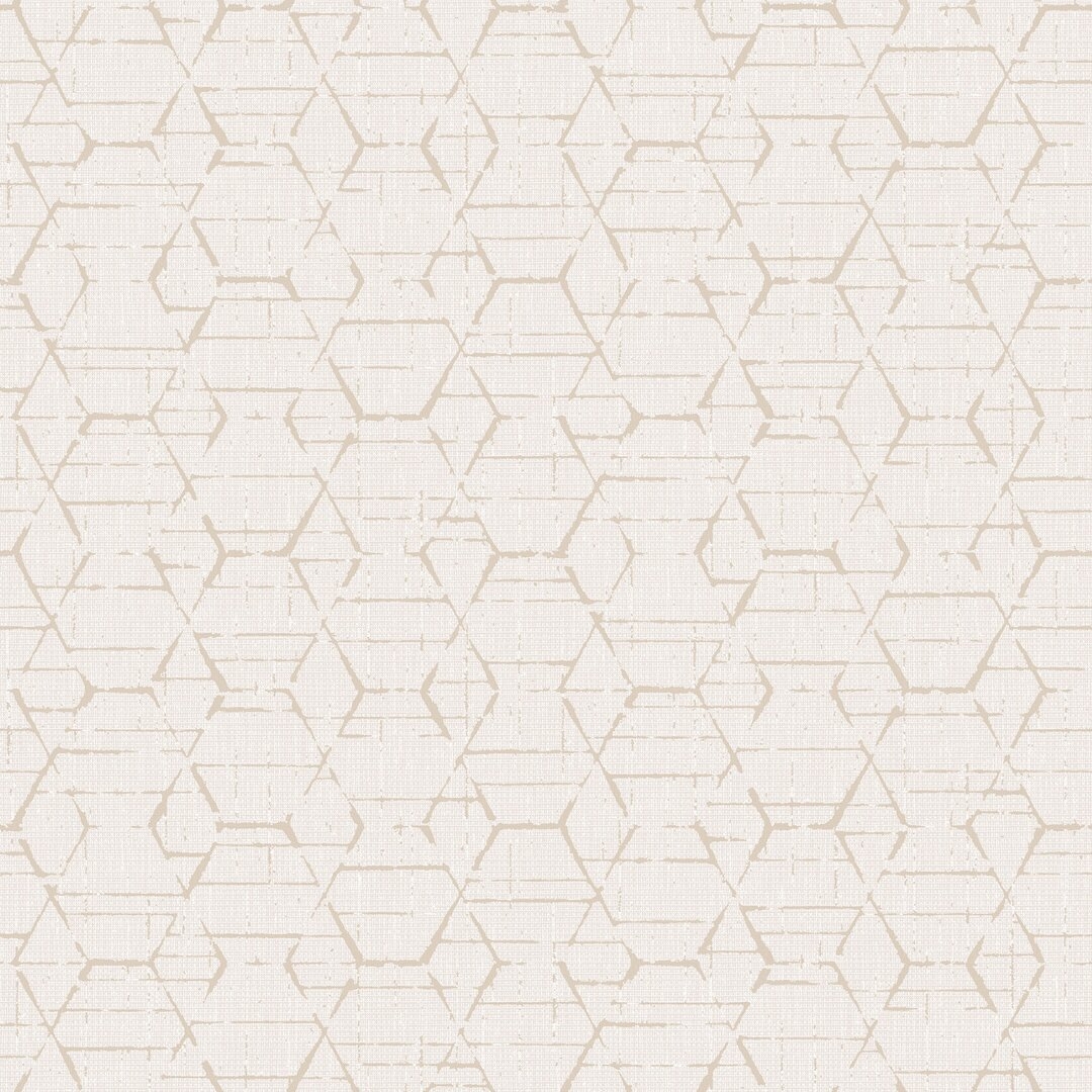Galerie Wallcoverings Atmosphere Geometric Hextex Design 33' L x 21"" W Wallpaper Roll - Image 0