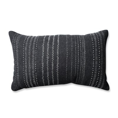 Verdie Tribal Stitches Cotton Lumbar Pillow - Image 0