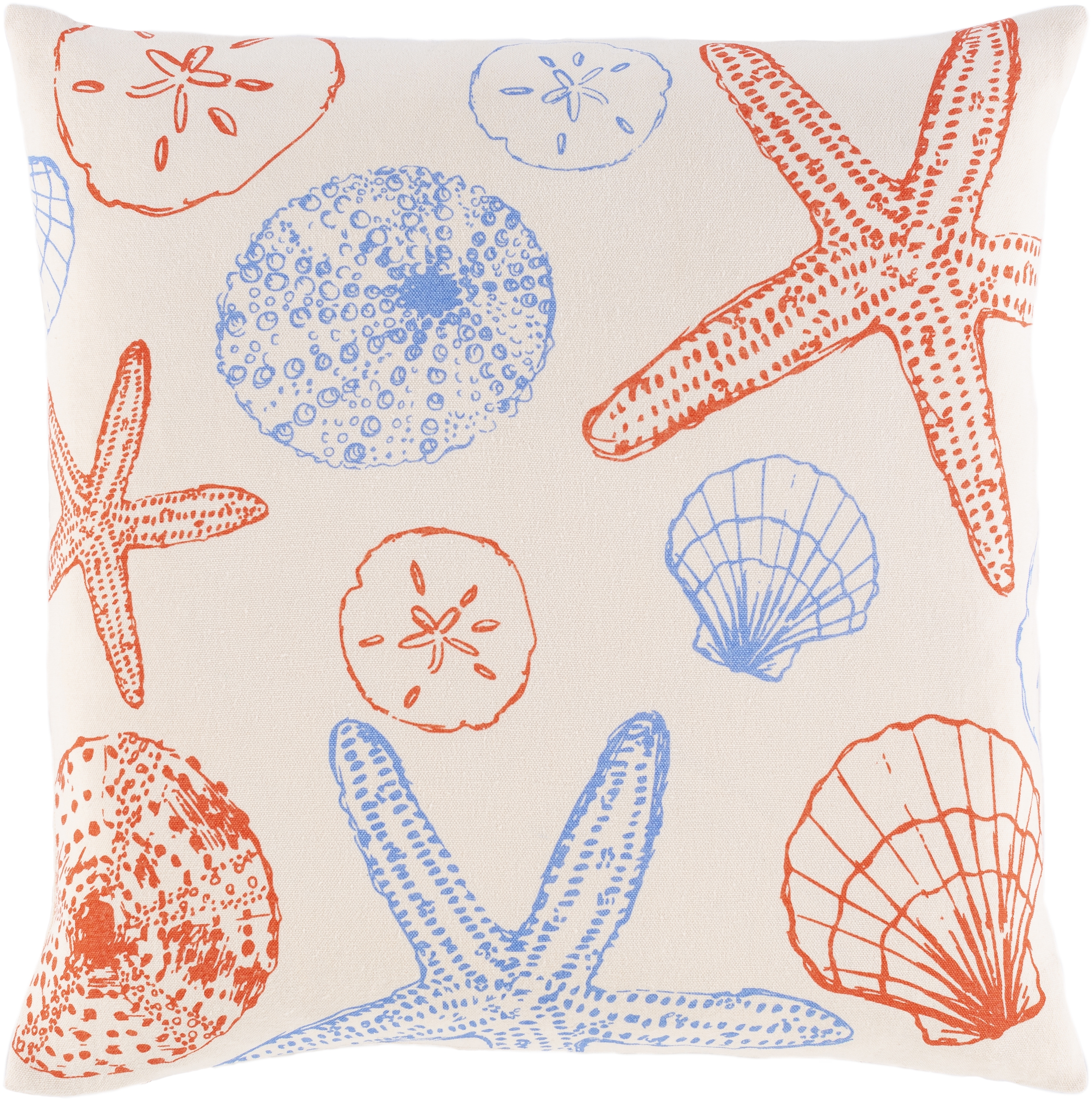 Sea Life SLF-008 18"L x 18"W Down Filled Pillow - Image 0