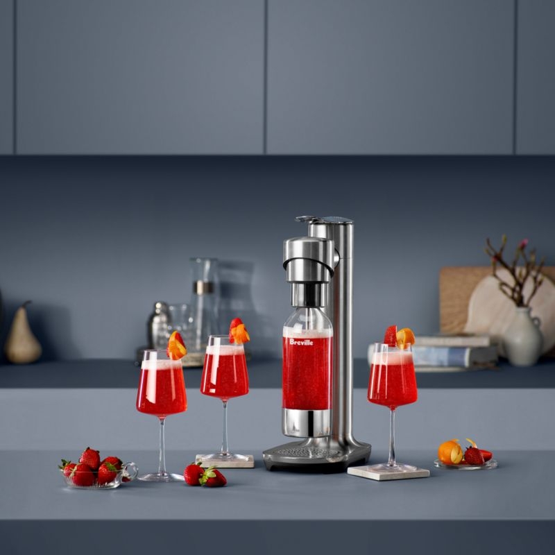 Breville ® InFizz Fusion Carbonation Machine with CO2 Canister in Stainless Steel - Image 2