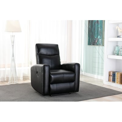 Leather Gel Power  Recliner With Massage - Image 0