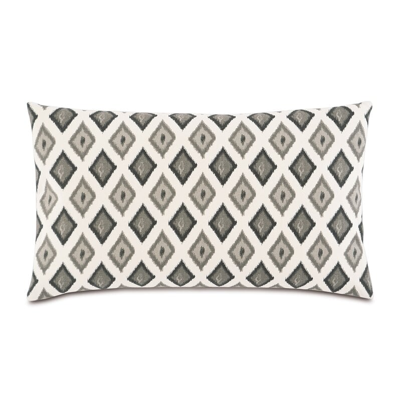 Eastern Accents Jace Diamond Cotton Lumbar Pillow - Image 0
