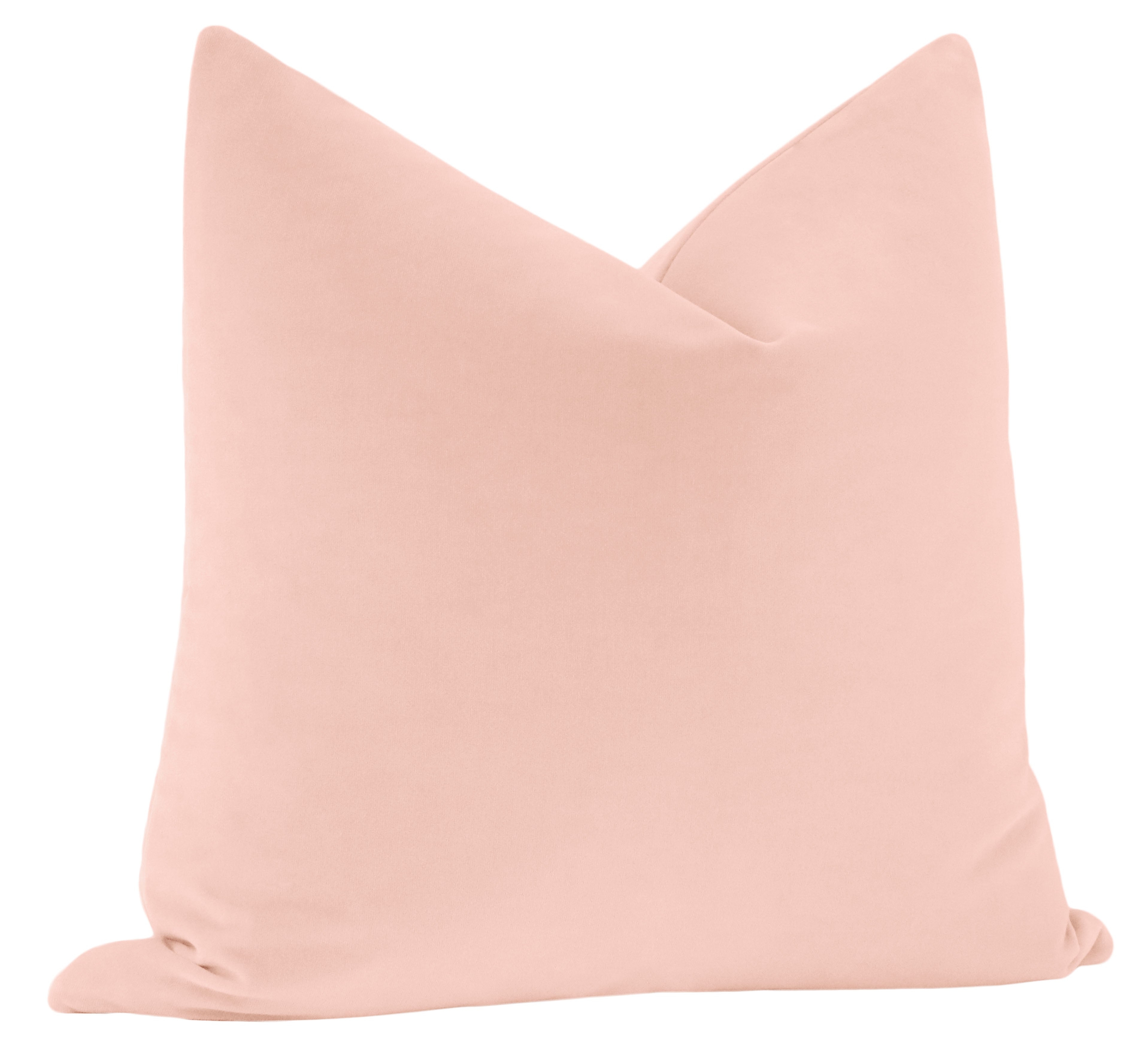 STUDIO VELVET // PINK PEONY - LITTLE LUMBAR 12" X 18" - Image 1
