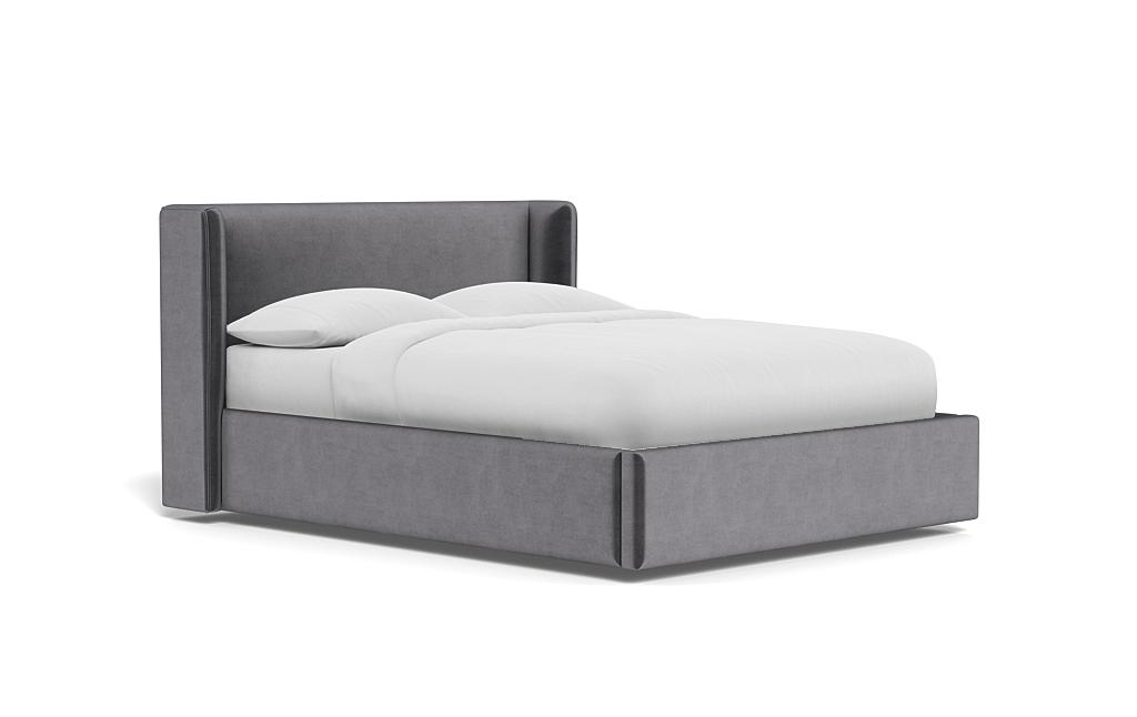 Graham Upholstered Bed with Storage Option - Image 1