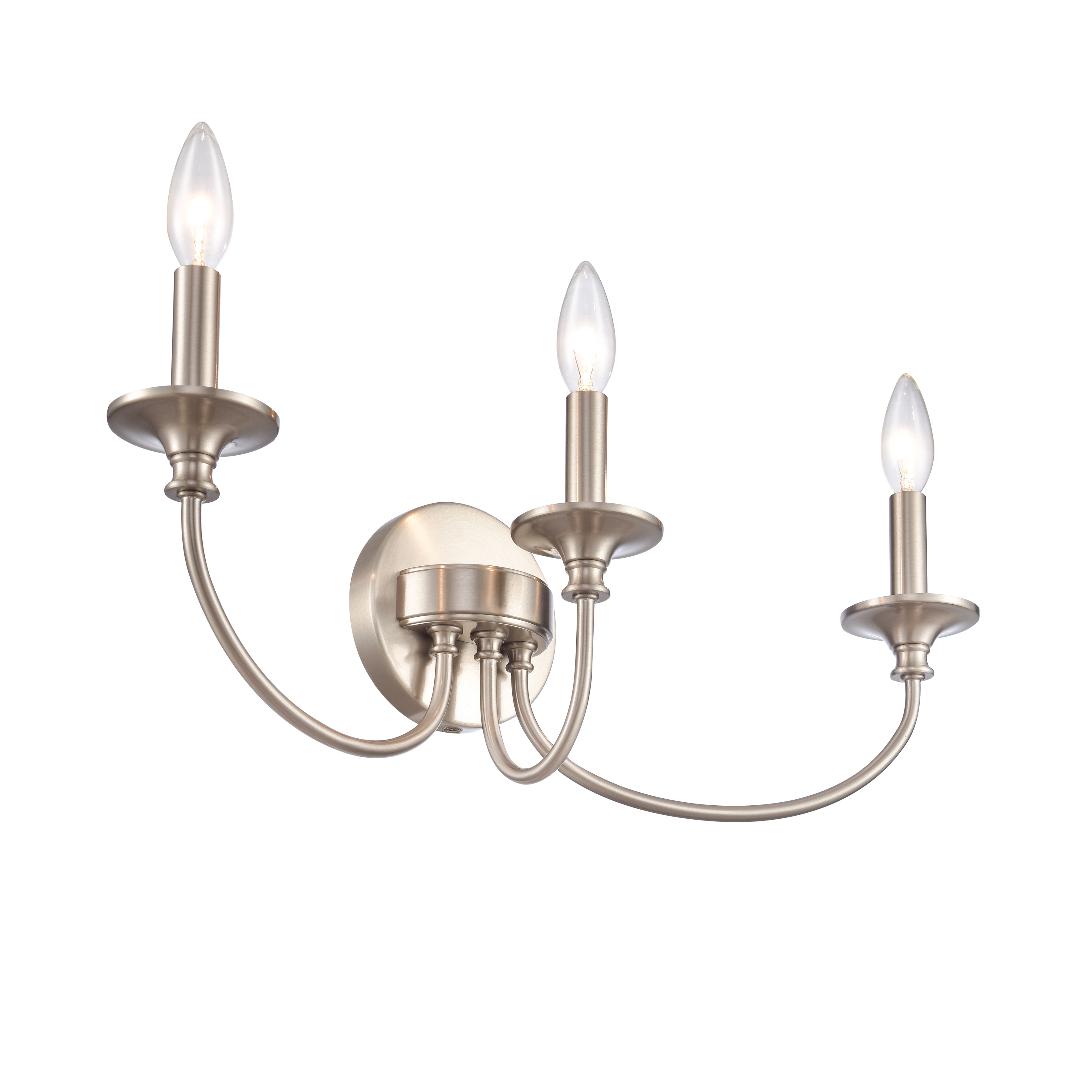 Cecil 22'' Wide 3-Light Vanity Light - Brushed Nickel - Image 4