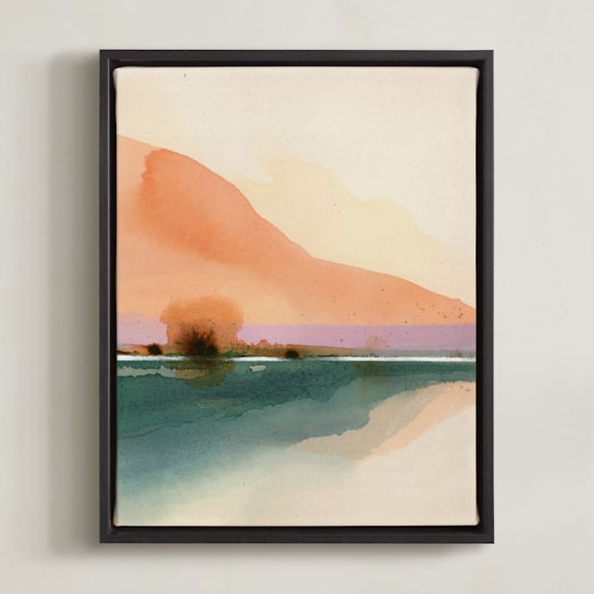 Orange Sunset Scenery 1 Limited Edition Fine Art Print 2 - Image 0