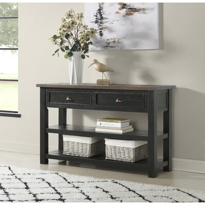 50" Solid Wood Console Table - Image 1