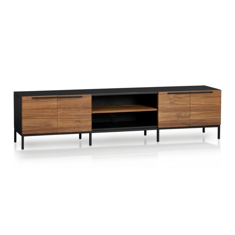 Rigby Natural 80.5" Large Media Console with Base (Estimated in mid February) - Image 7