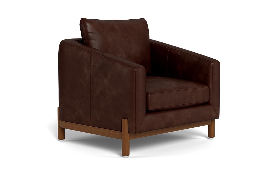 Oslo Leather Accent Chair - Image 1