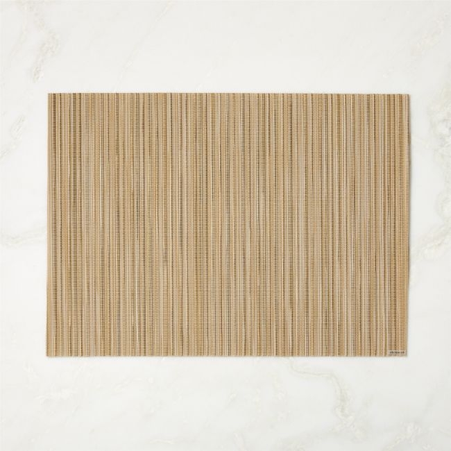 Chilewich® Rib Weave Butterscotch Placemat - Image 0