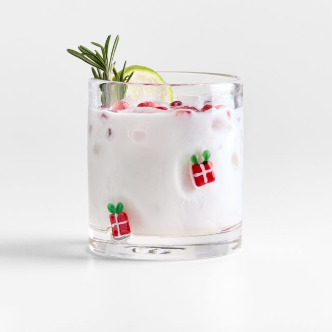 Holiday Presents Icon 15-oz. Double Old-Fashioned Glass - Image 0