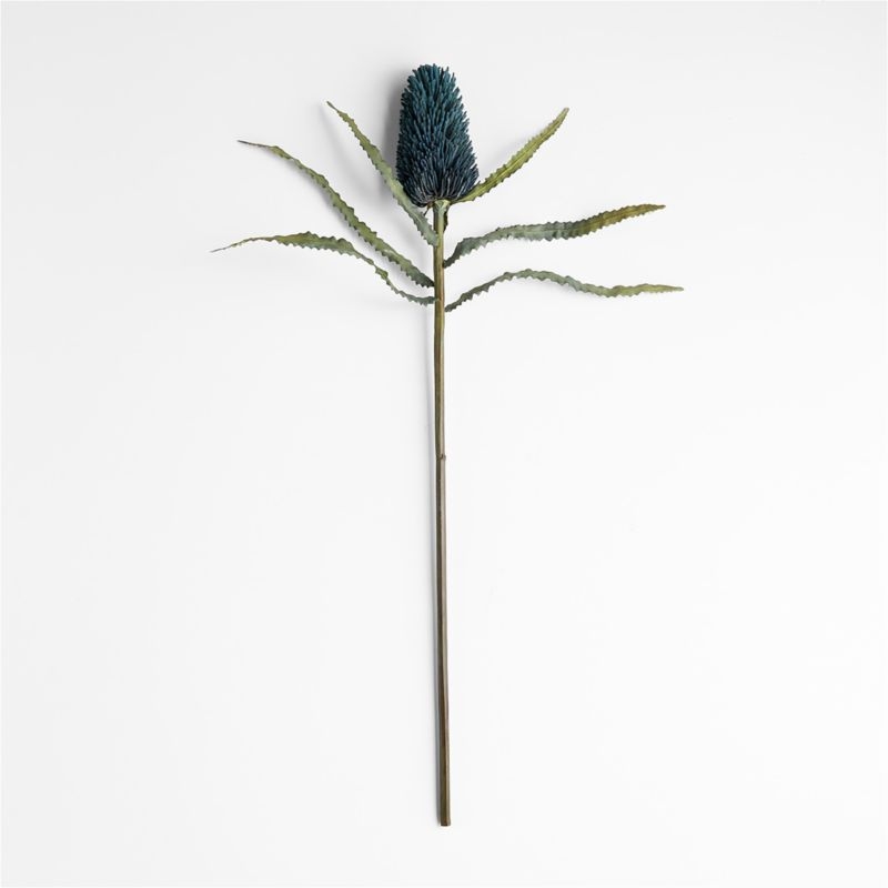 Faux Blue Protea Stem - Image 2