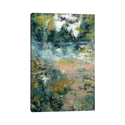 Deep Emerald by Larisa Lavrova - Wrapped Canvas Painting - Image 0