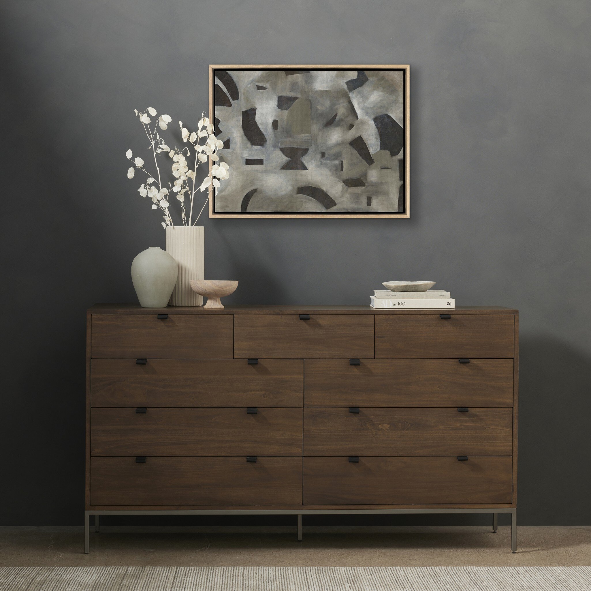 Sculptor by Jess Engle - Vertical Grain White Oak Floater - Image 1