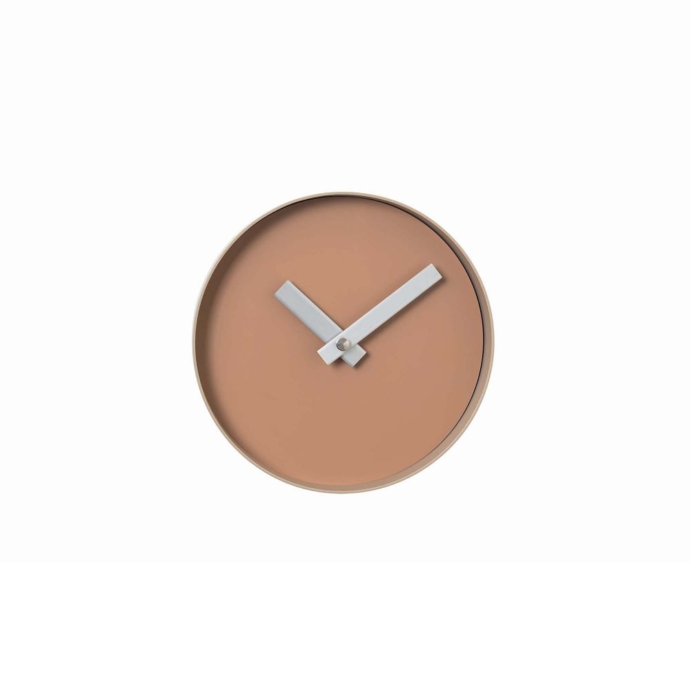 RIM Wall Clock, 8", Tan - Image 0