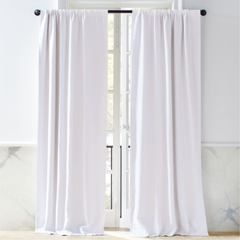 Brushed Brass Adjustable Blackout Curtain Rod 48''-88" - Image 1